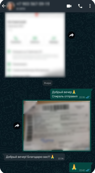 Отзыв васту спирали